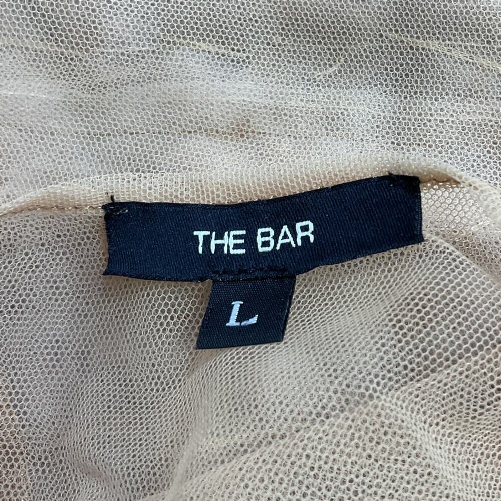 The Bar Feathered Champagne Marcel Top Size L - Picture 4 of 5